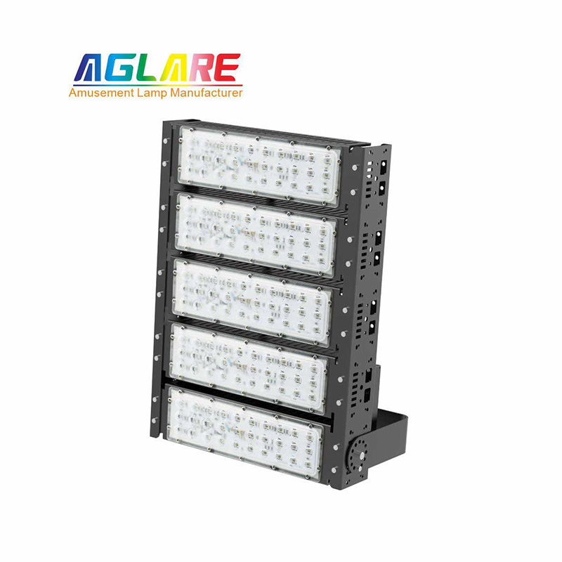 led彩色投光灯 带？？？？？250W变色RGB泛光灯游乐园公园景观户外照明