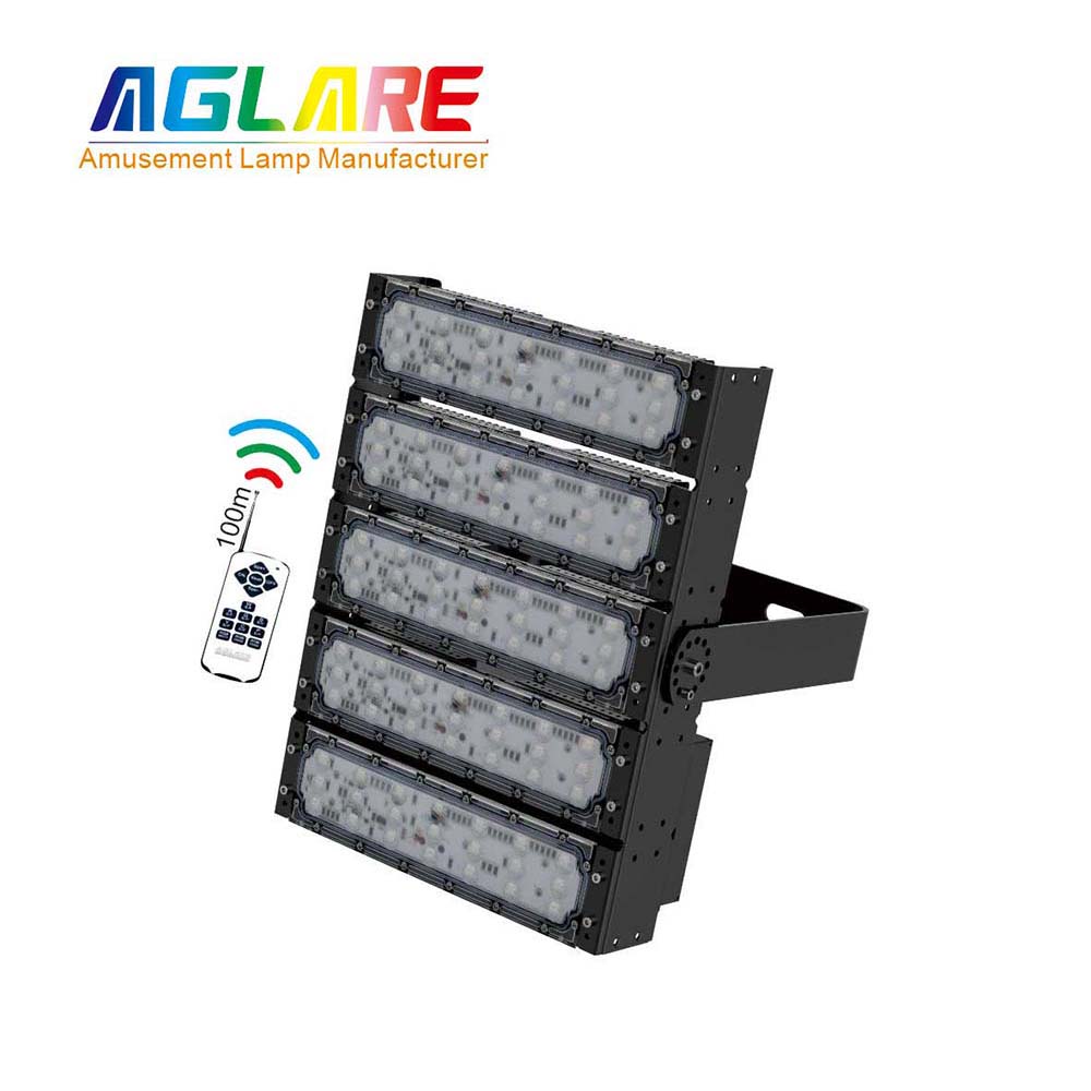 250W LED彩色投光灯RGB景观灯户外射灯带遥浚？？仄