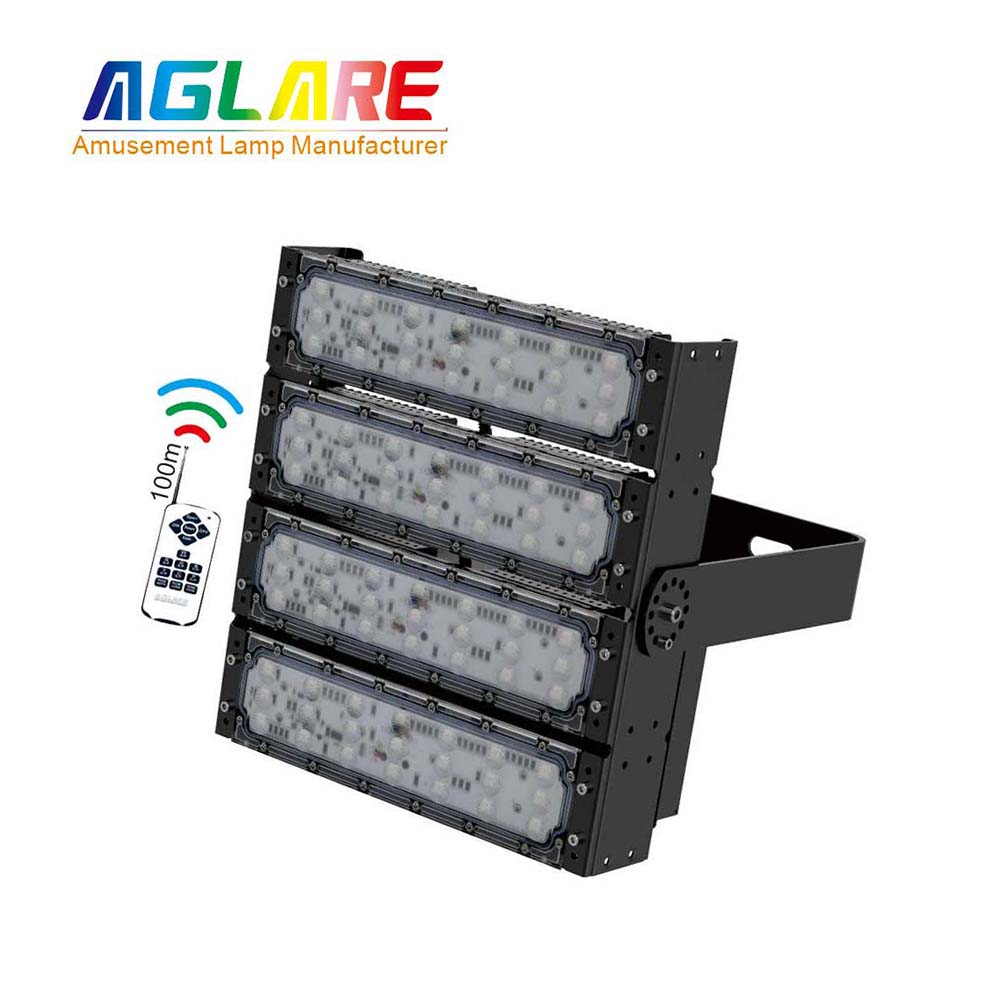 200W RGB彩色投光灯,变色户外射灯带遥浚？？仄
